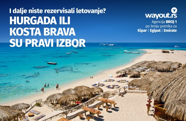 I dalje niste rezervisali letovanje? Hurgada ili Kosta Brava sa Wayout-om su pravi izbor
